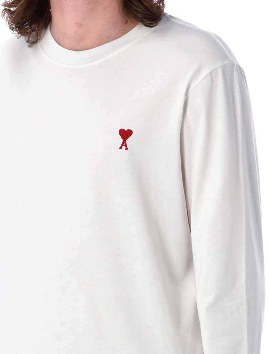 White Long Sleeves Logo T-Shirt 3