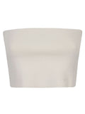 White Bandeau top 1