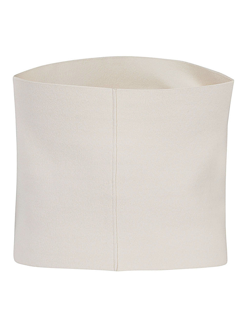 White Bandeau top 2