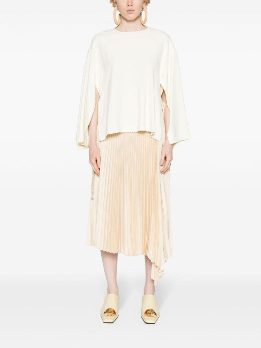 White Cady Texture Blouse 3