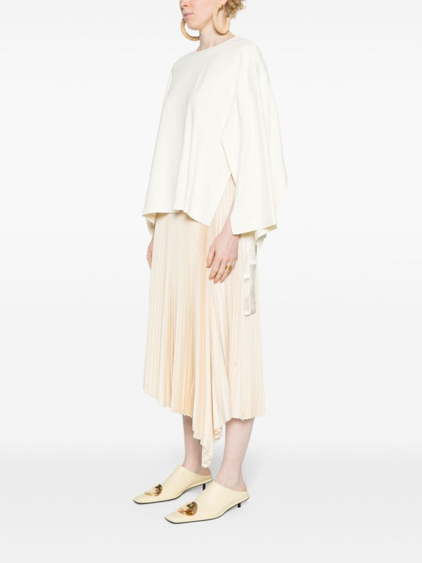 White Cady Texture Blouse 5
