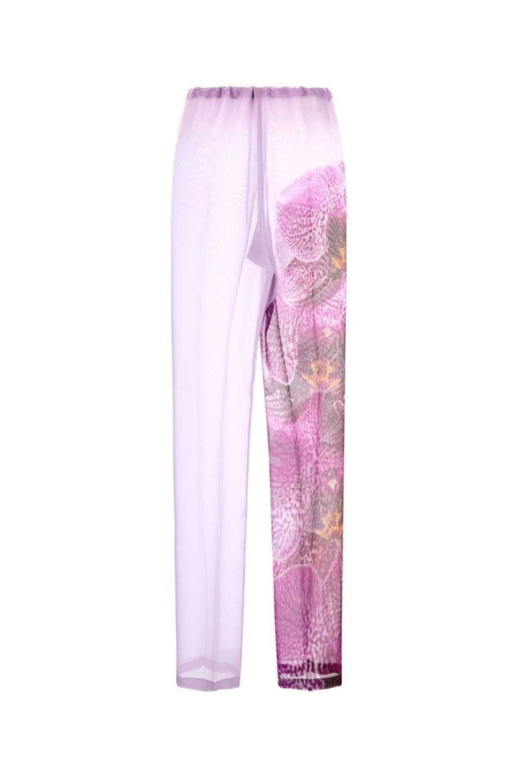 Lilac Crepe Pachas Pant 2