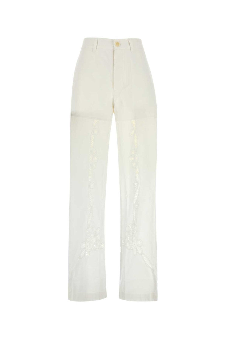 White cotton pant  1