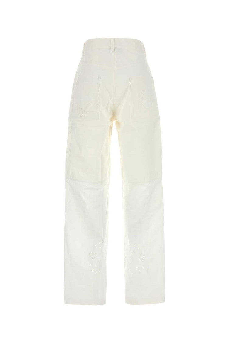 White cotton pant  2