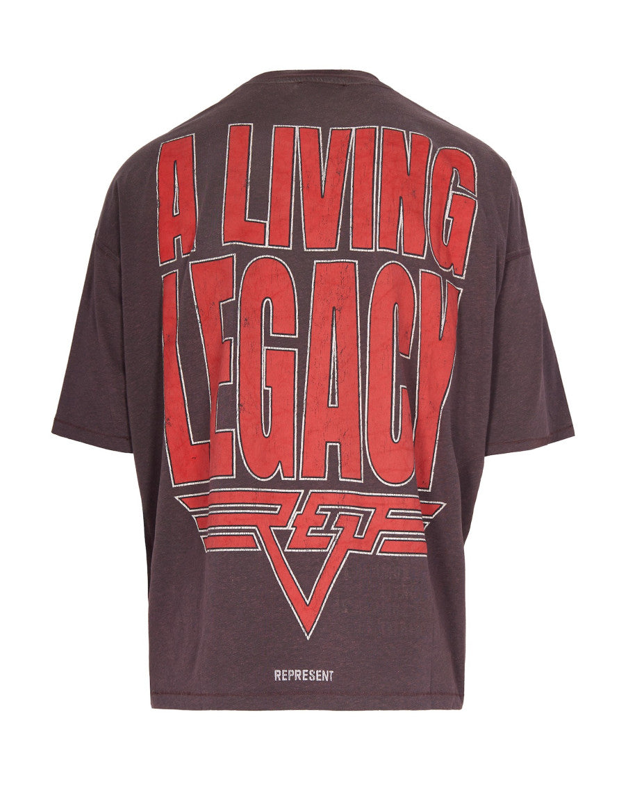 Brown Crew Neck T-Shirt 2