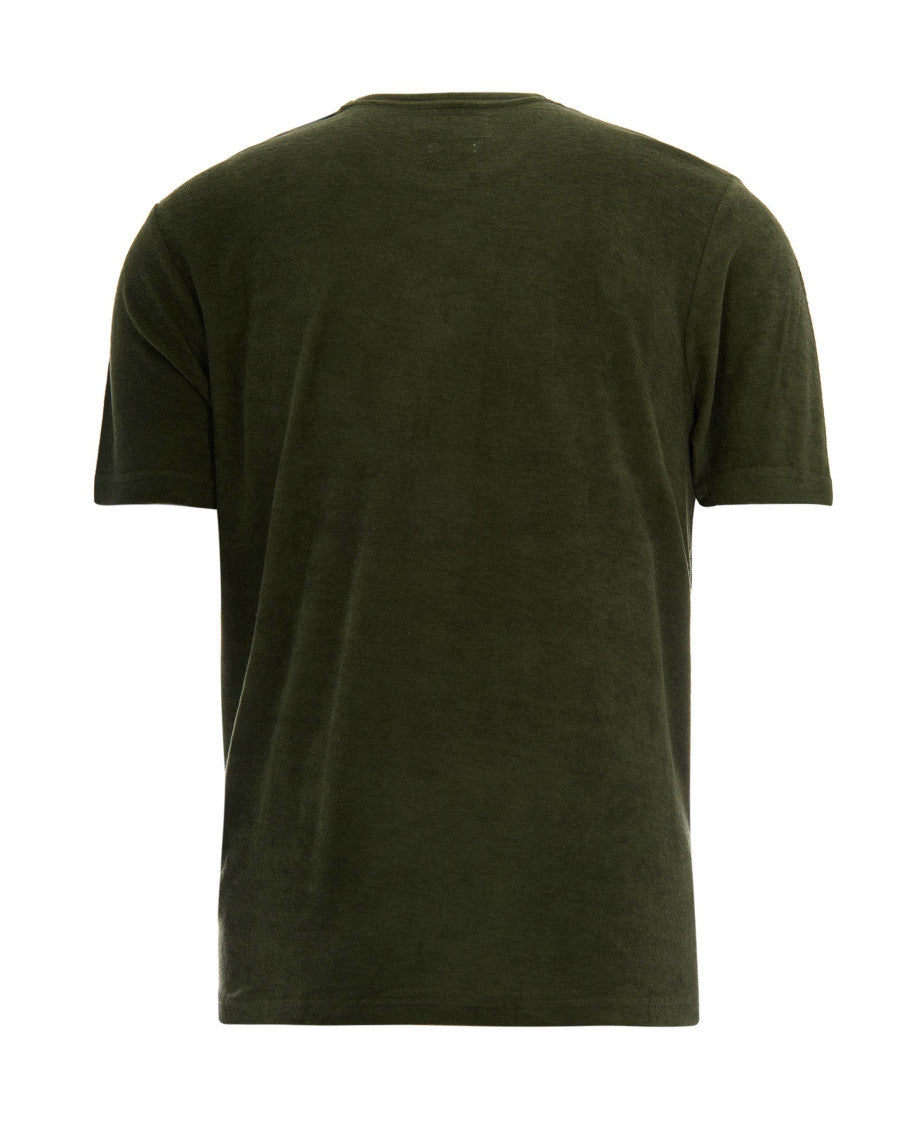 Dark Green Solid T-Shirt 2