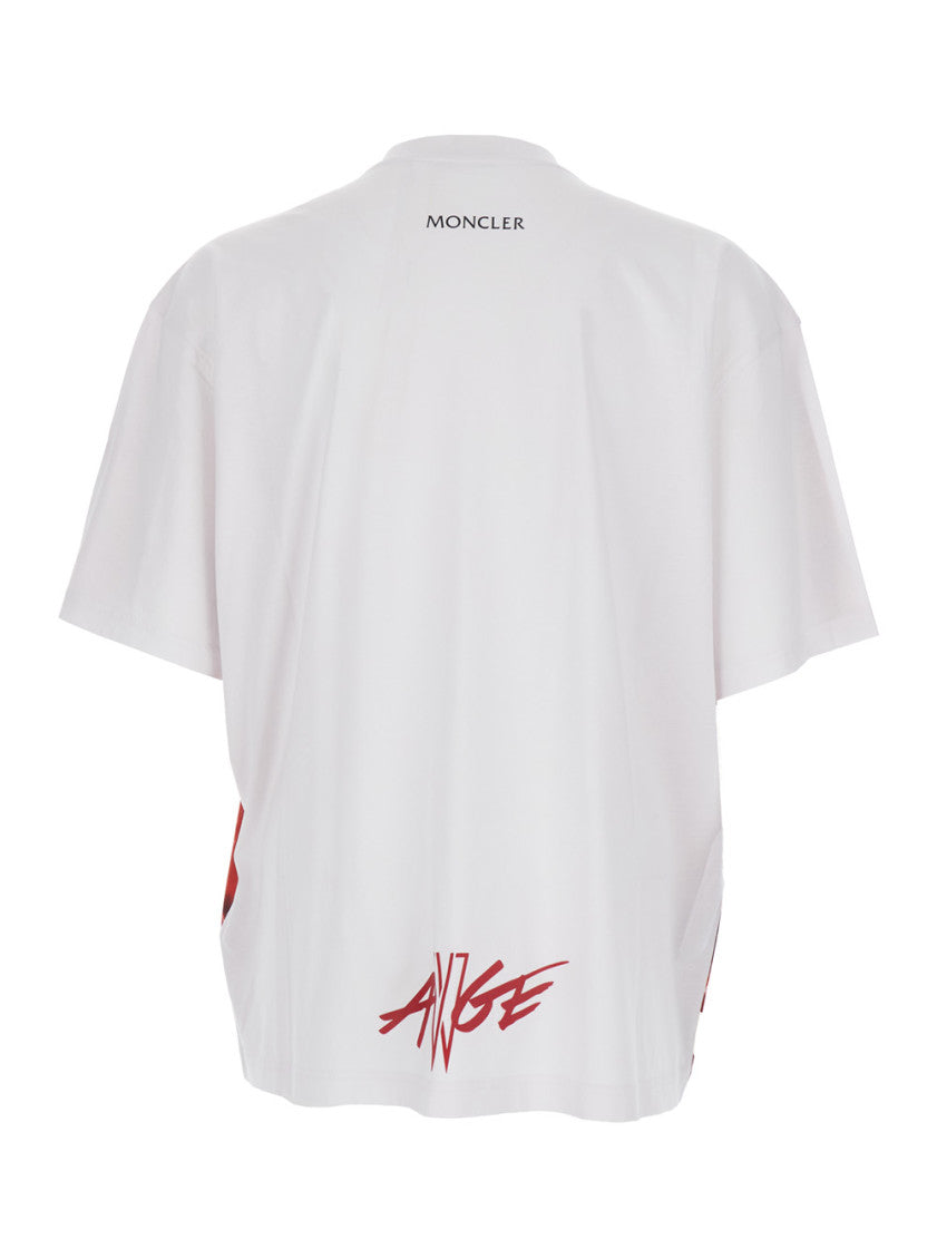 Red Graphic Crew Neck T-Shirt 2
