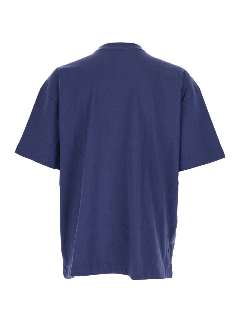 Blue Crew Neck T-Shirt 2