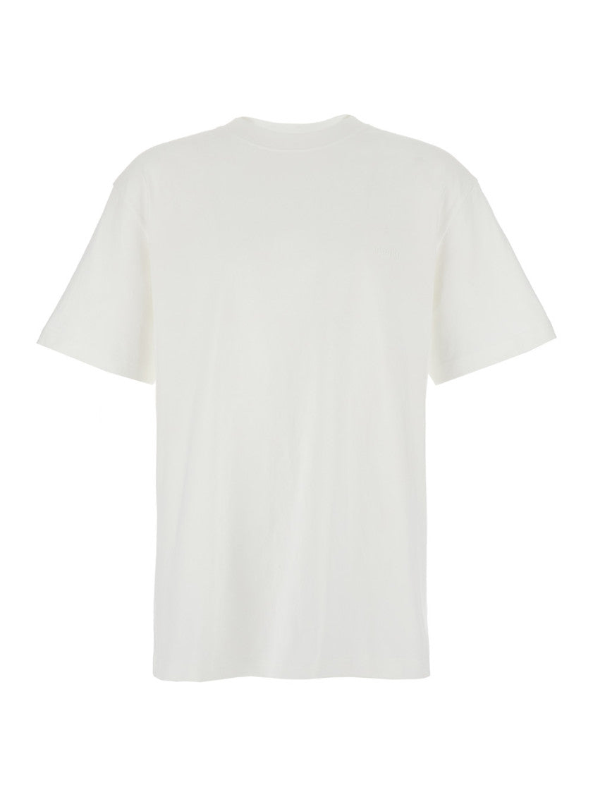 White Crew Neck T-Shirt 1