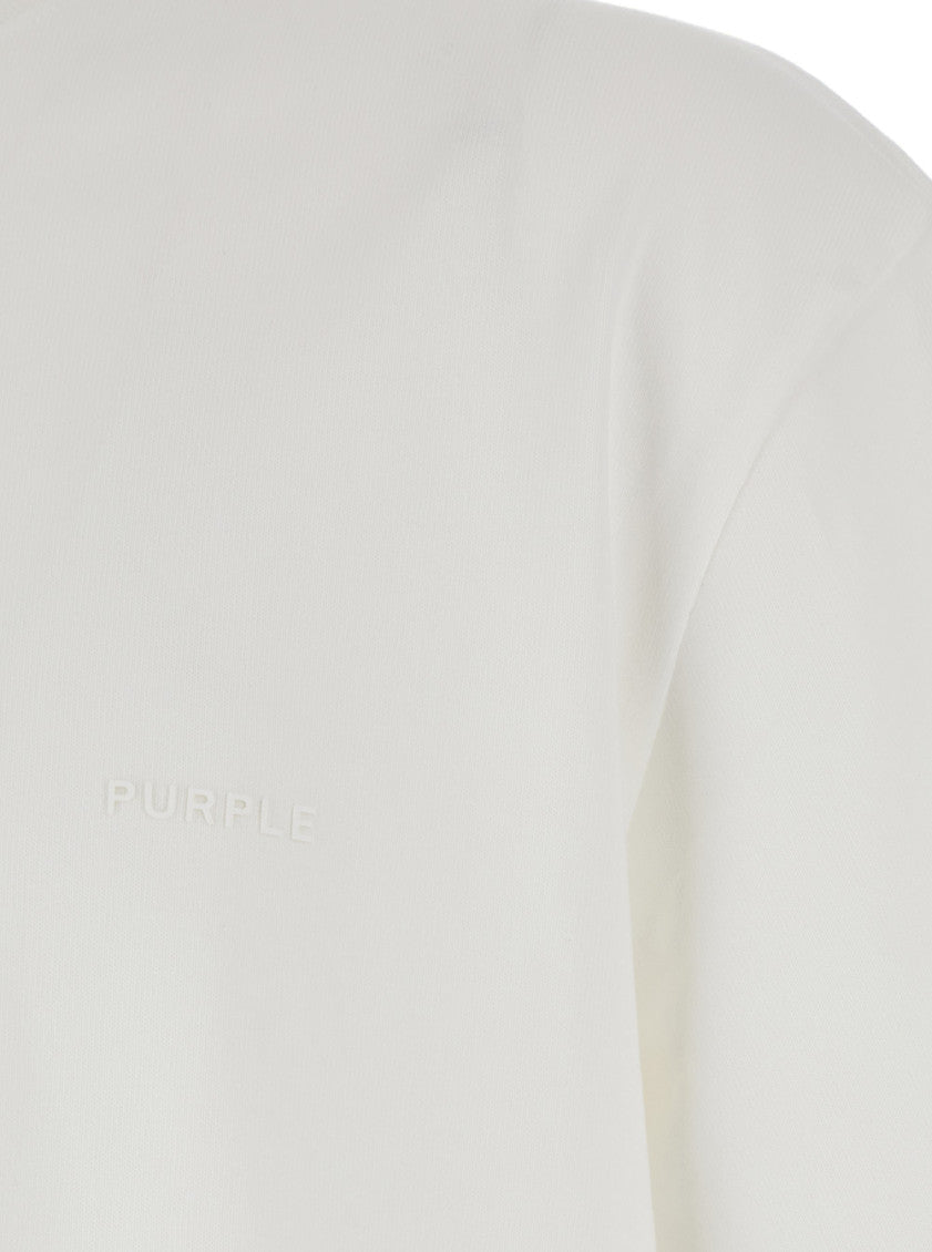 White Crew Neck T-Shirt 3