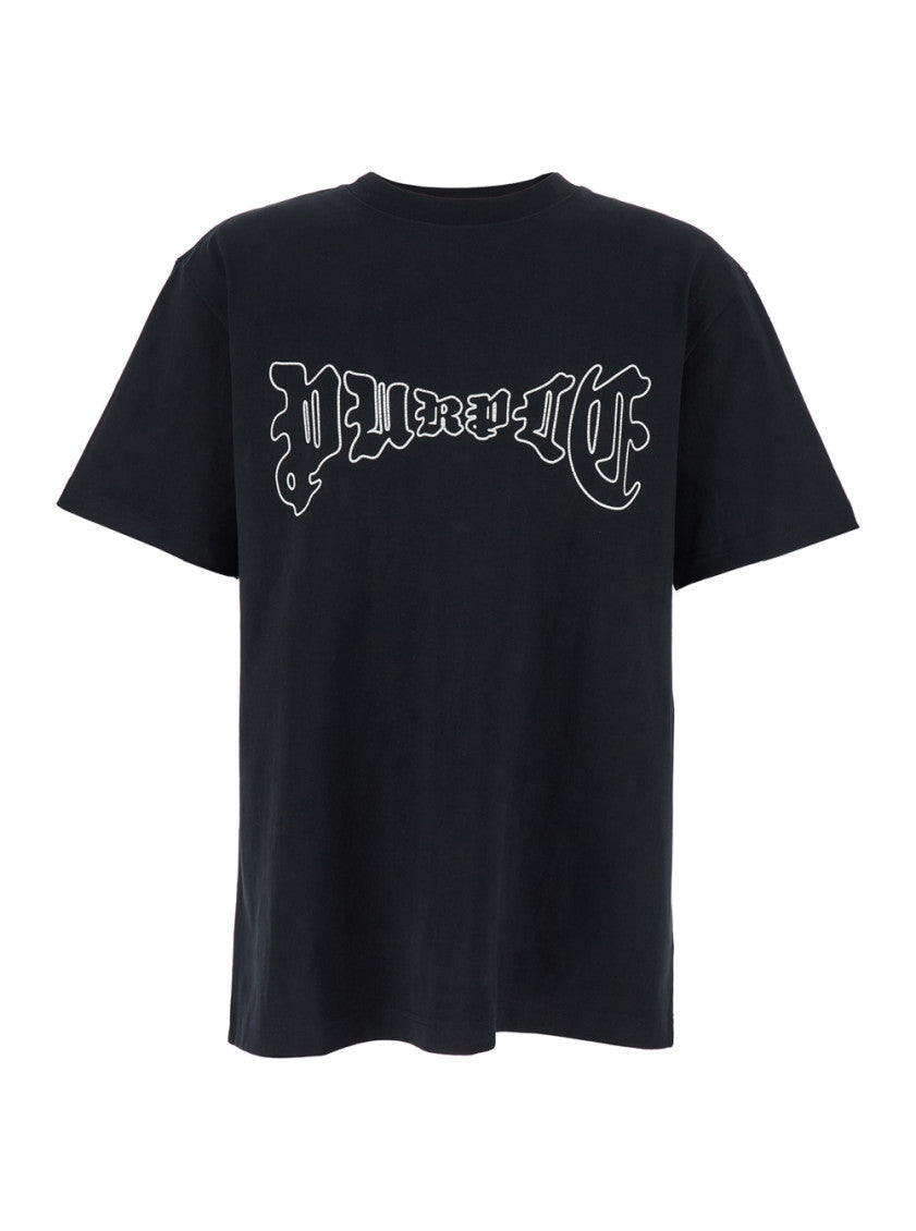 Black Crew Neck T-Shirt 1