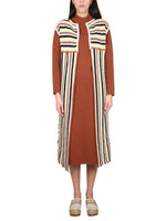 Multicolor Stripes None Sweater 1