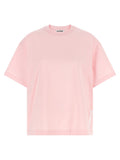 Pink Logo Crew Neck T-Shirt 1
