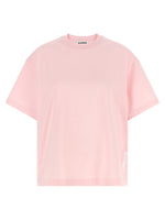 Pink Logo Crew Neck T-Shirt 1