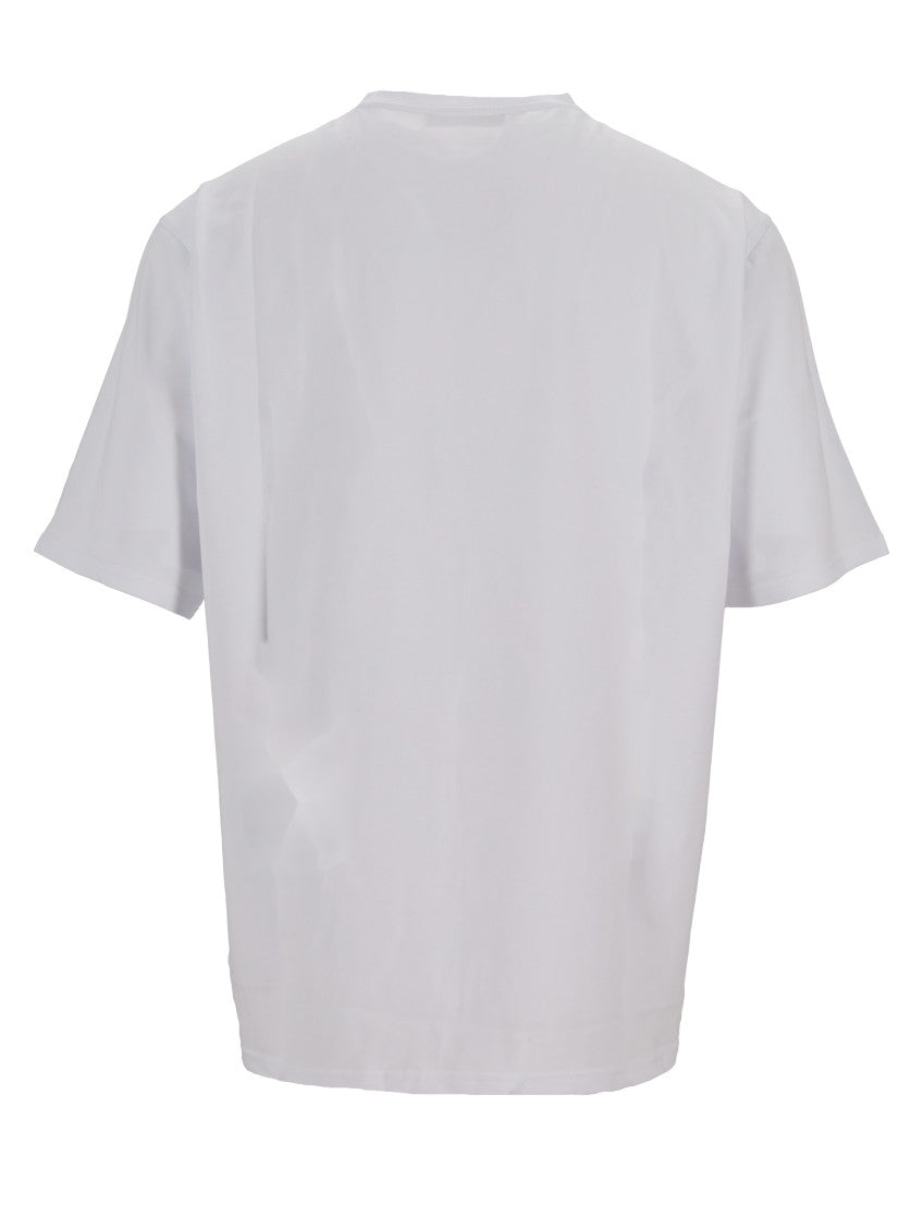 White Crew Neck T-Shirt 3