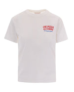 White Graphic Crew Neck T-Shirt 1
