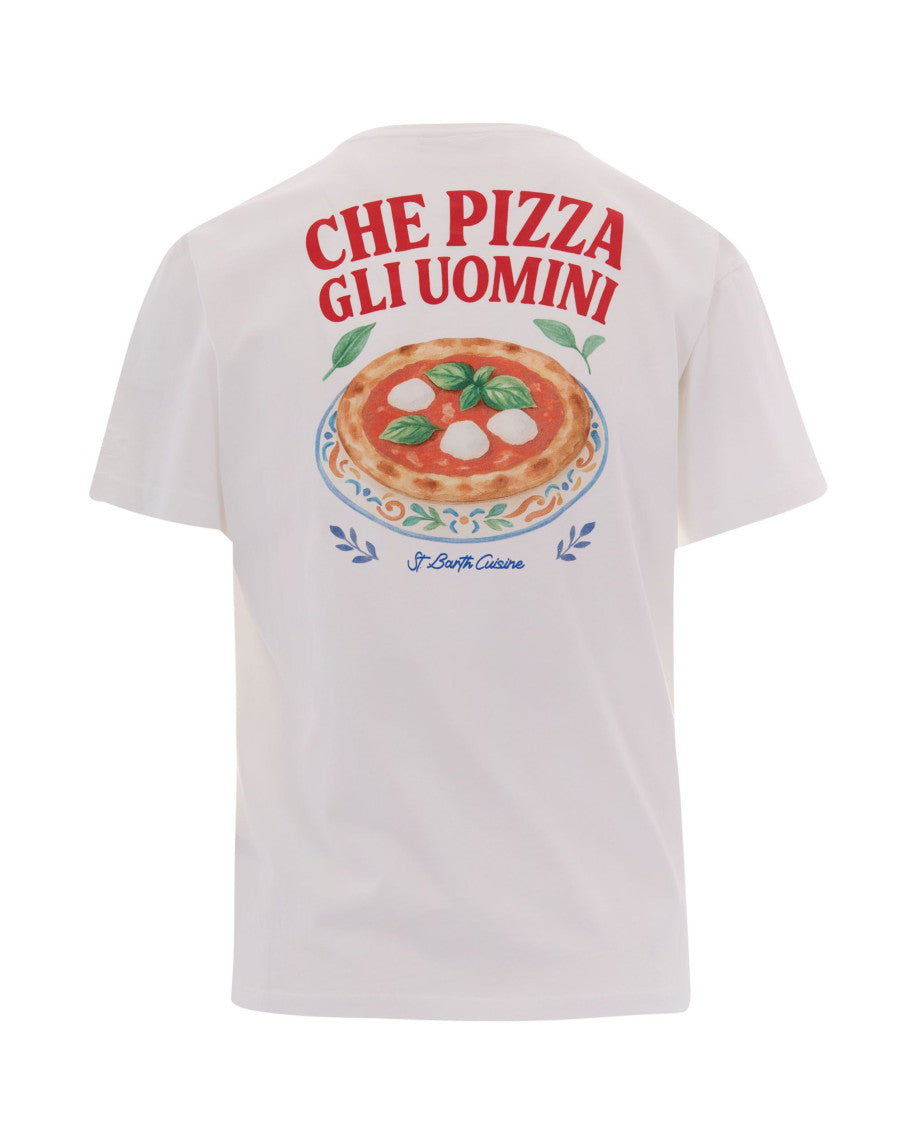 White Graphic Crew Neck T-Shirt 2