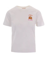 White Graphic Crew Neck T-Shirt 1