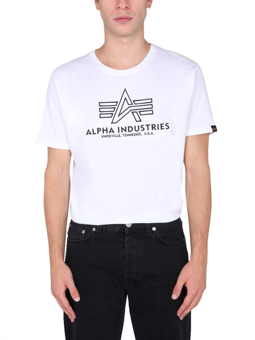 White Crew Neck T-Shirt 1