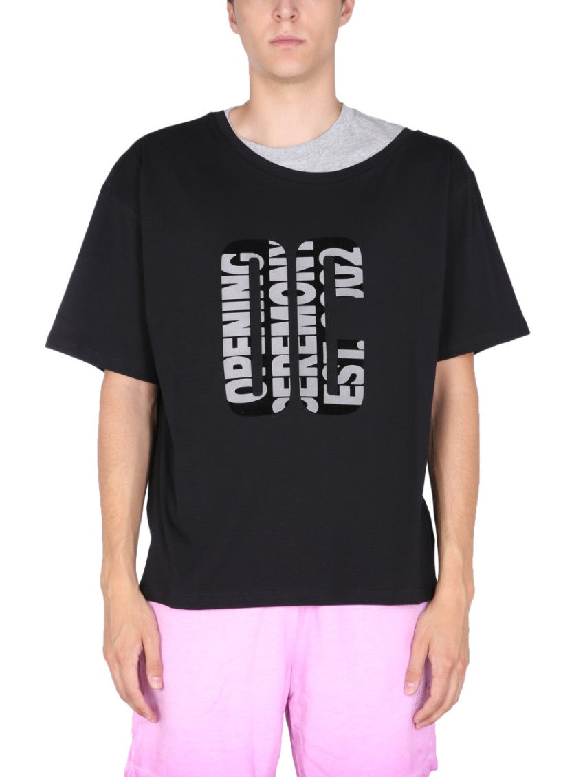 Black Crew Neck T-Shirt 1
