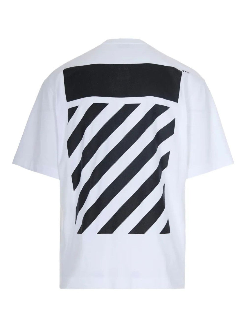 White Crew Neck T-Shirt 2
