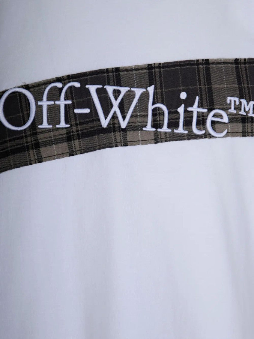 White Crew Neck T-Shirt 3