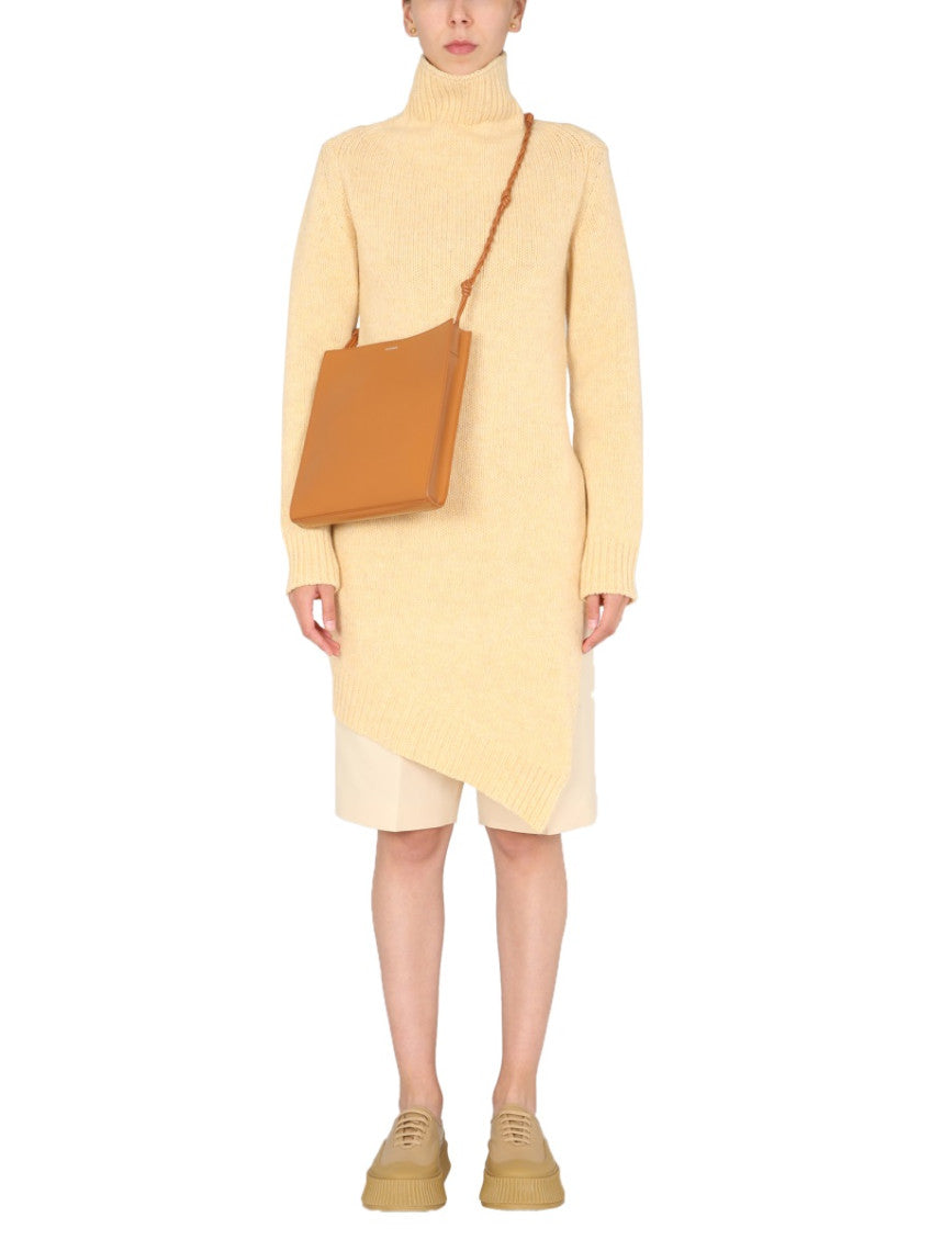 Yellow Knitted Turtle Neck Sweater 4
