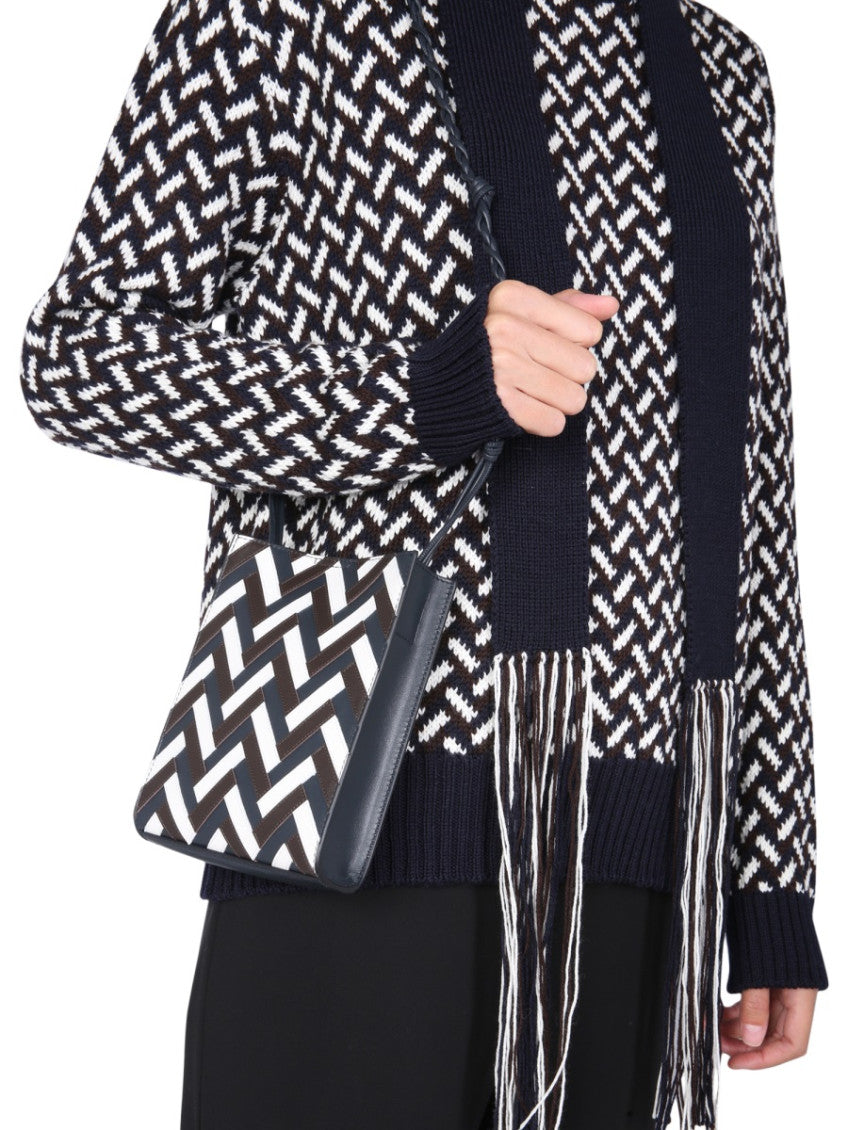Multicolor Jacquard Crew Neck Sweater 3