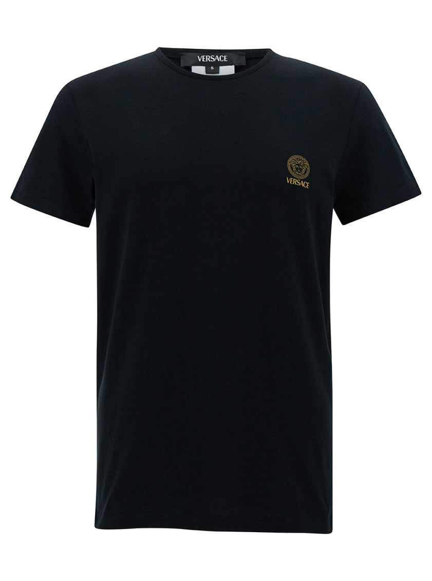 Black Crew Neck T-Shirt 1
