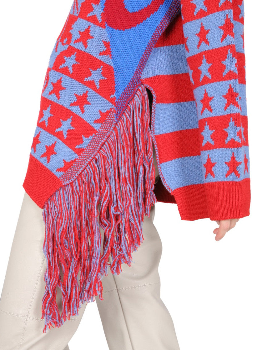 Multicolor Graphic Crew Neck Sweater 3