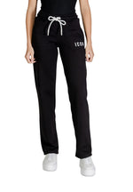 Black Cotton Logo Activewear 1