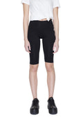Black Cotton Solid Activewear 1