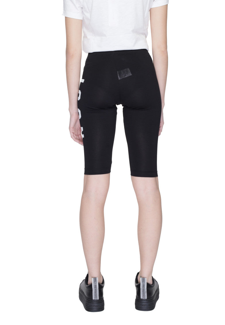 Black Cotton Solid Activewear 2