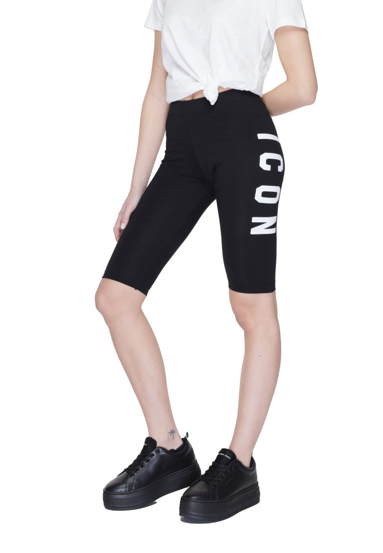 Black Cotton Solid Activewear 3