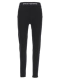 Black Polyamide Logo Activewear 1