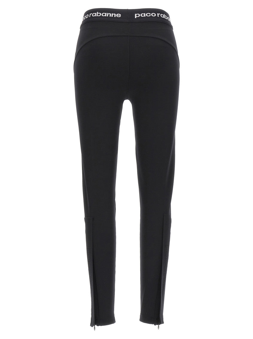 Black Polyamide Logo Activewear 2