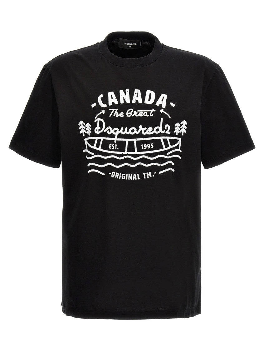 Black Crew Neck T-Shirt 1