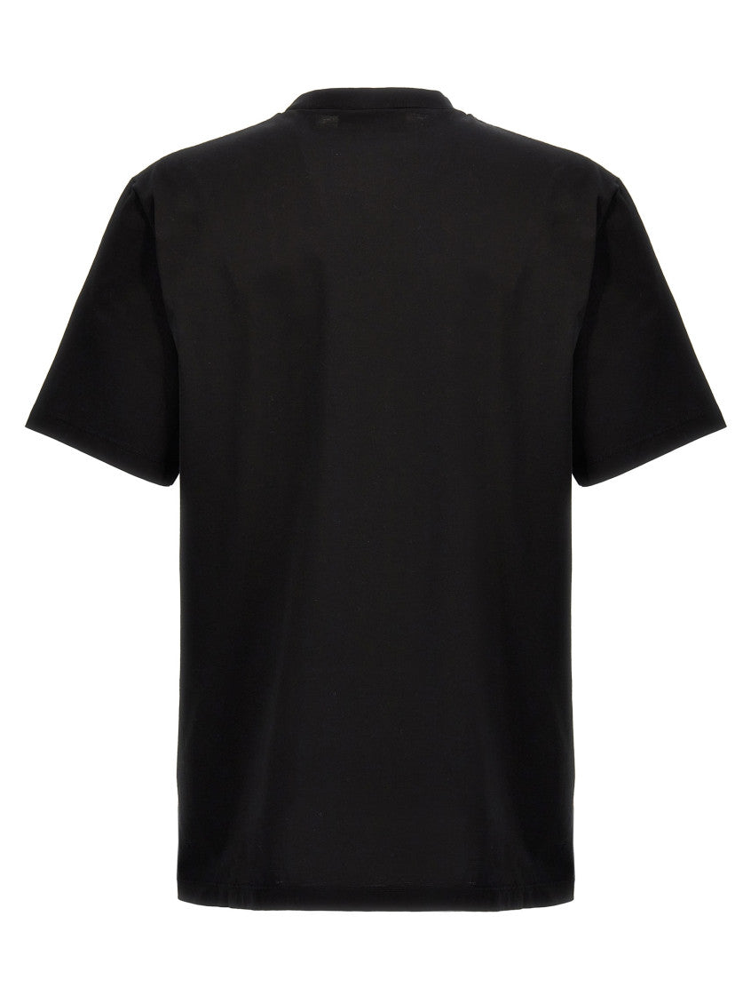 Black Crew Neck T-Shirt 2
