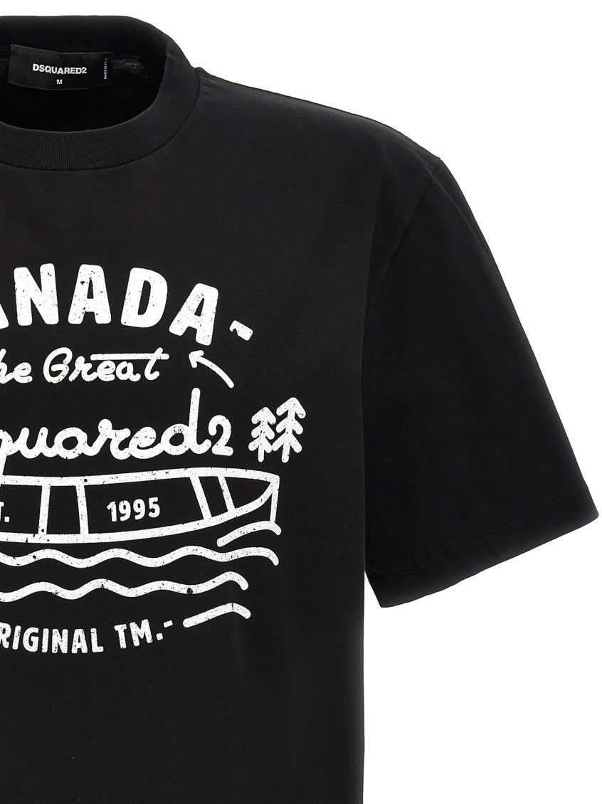 Black Crew Neck T-Shirt 3