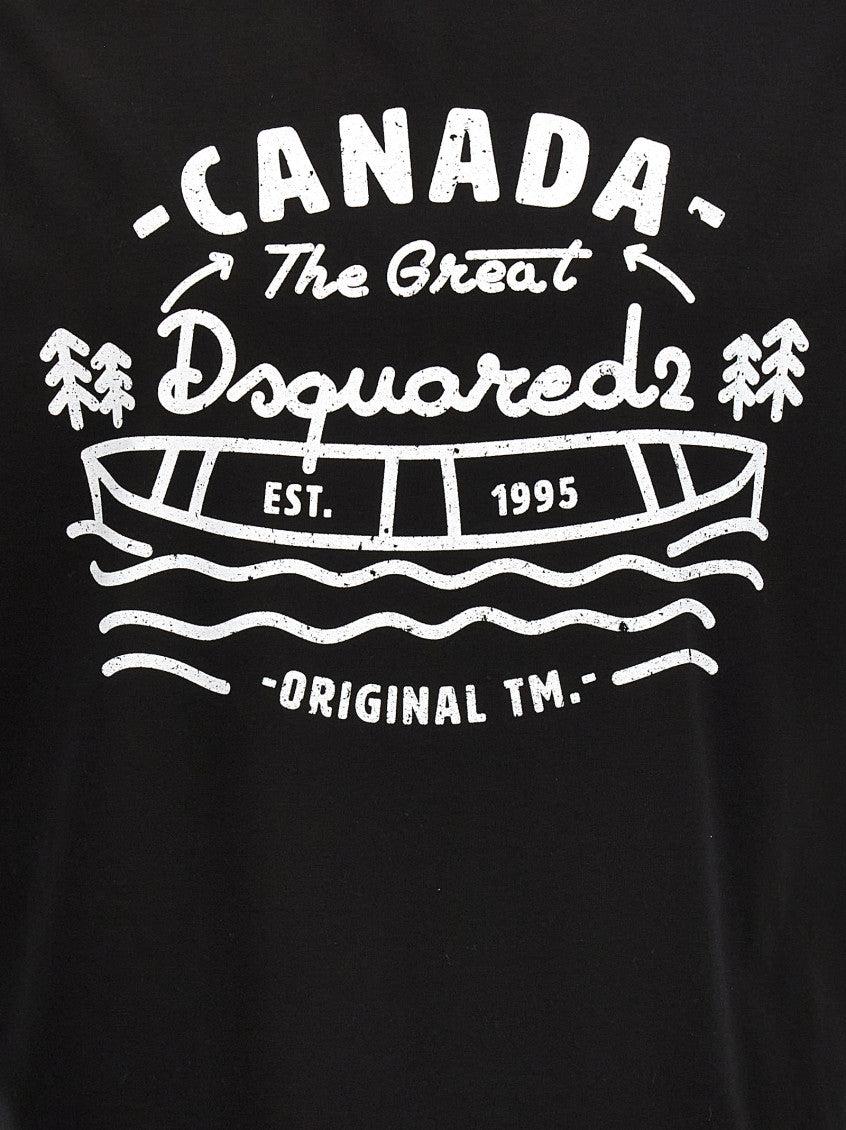 Black Crew Neck T-Shirt 4