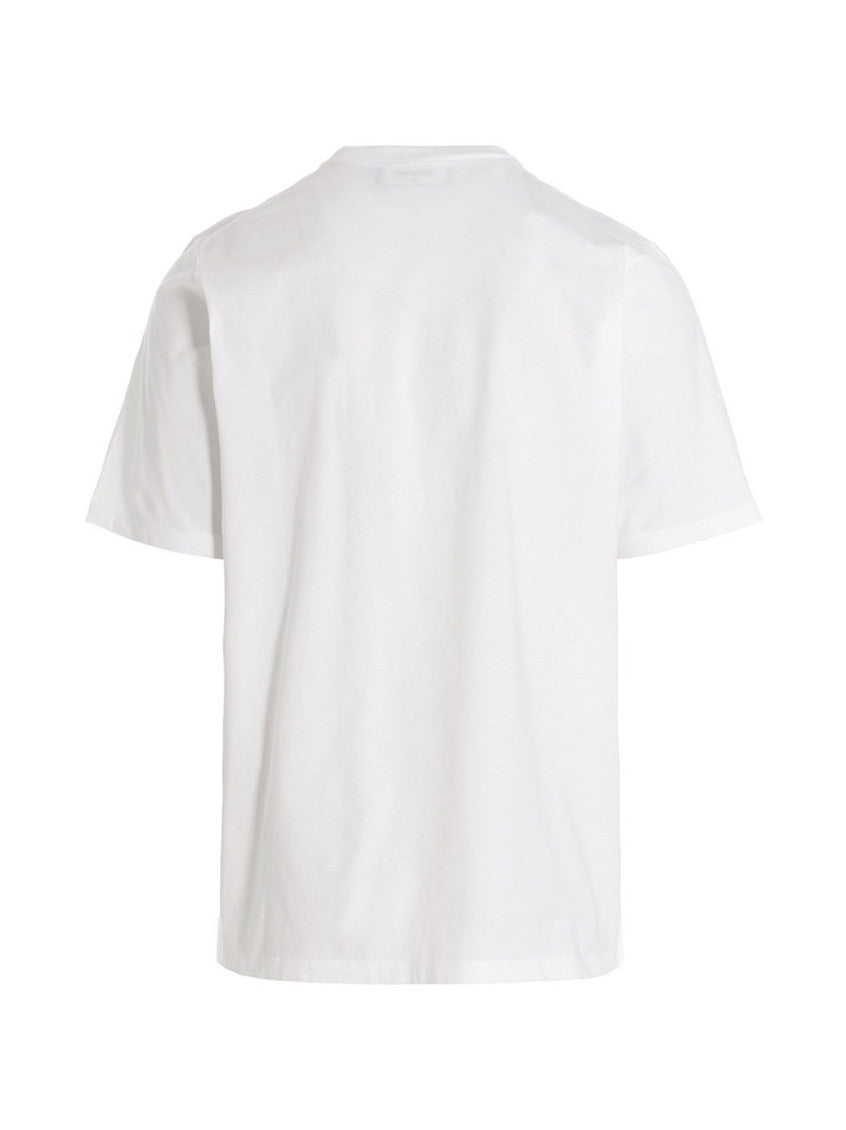 White Crew Neck T-Shirt 2