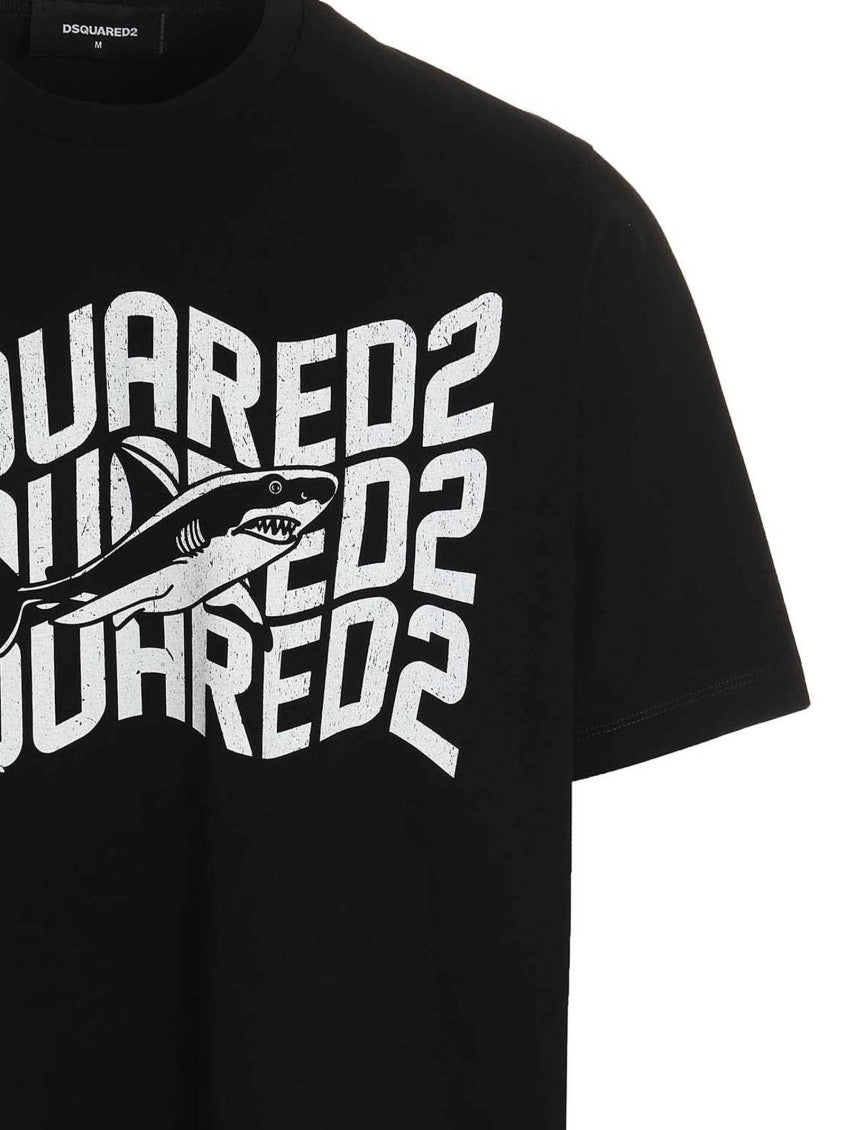 Black Crew Neck T-Shirt 3