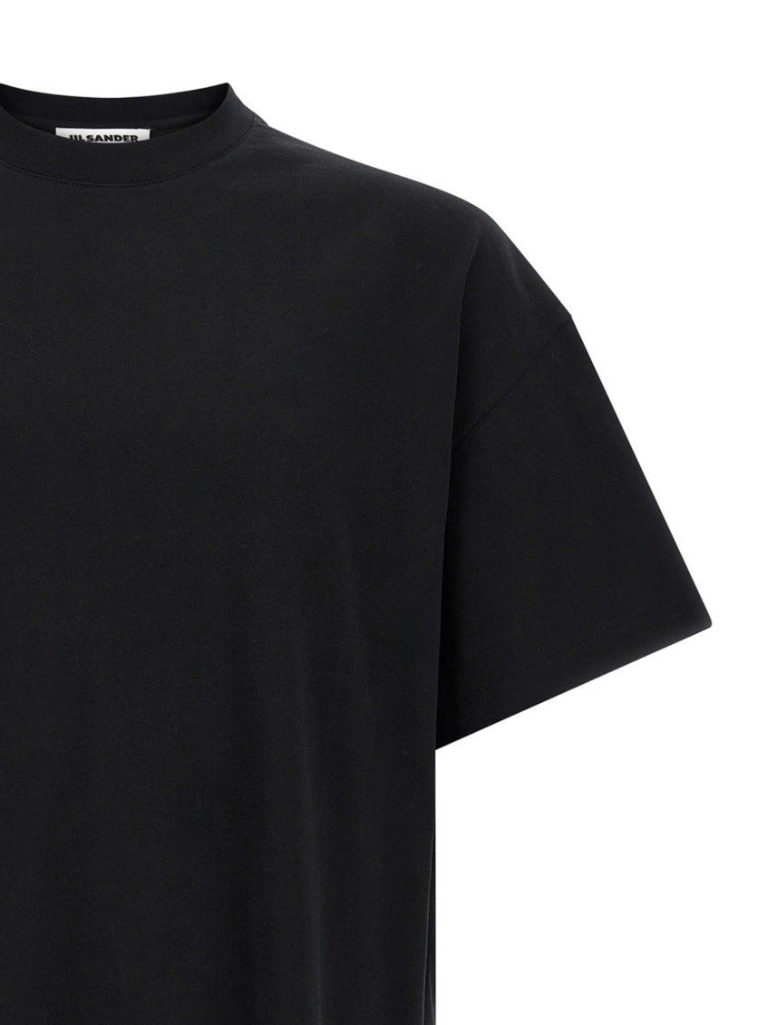 Black Logo Crew Neck T-Shirt 3