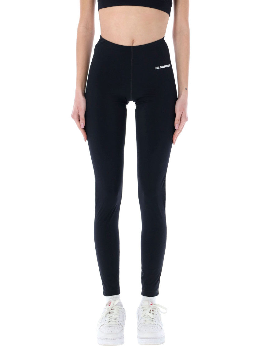 Black Polyamide Logo Activewear 4