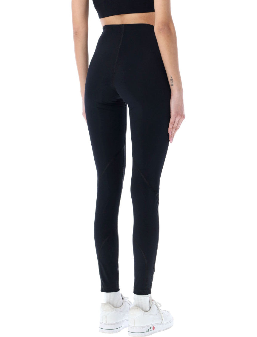 Black Polyamide Logo Activewear 5