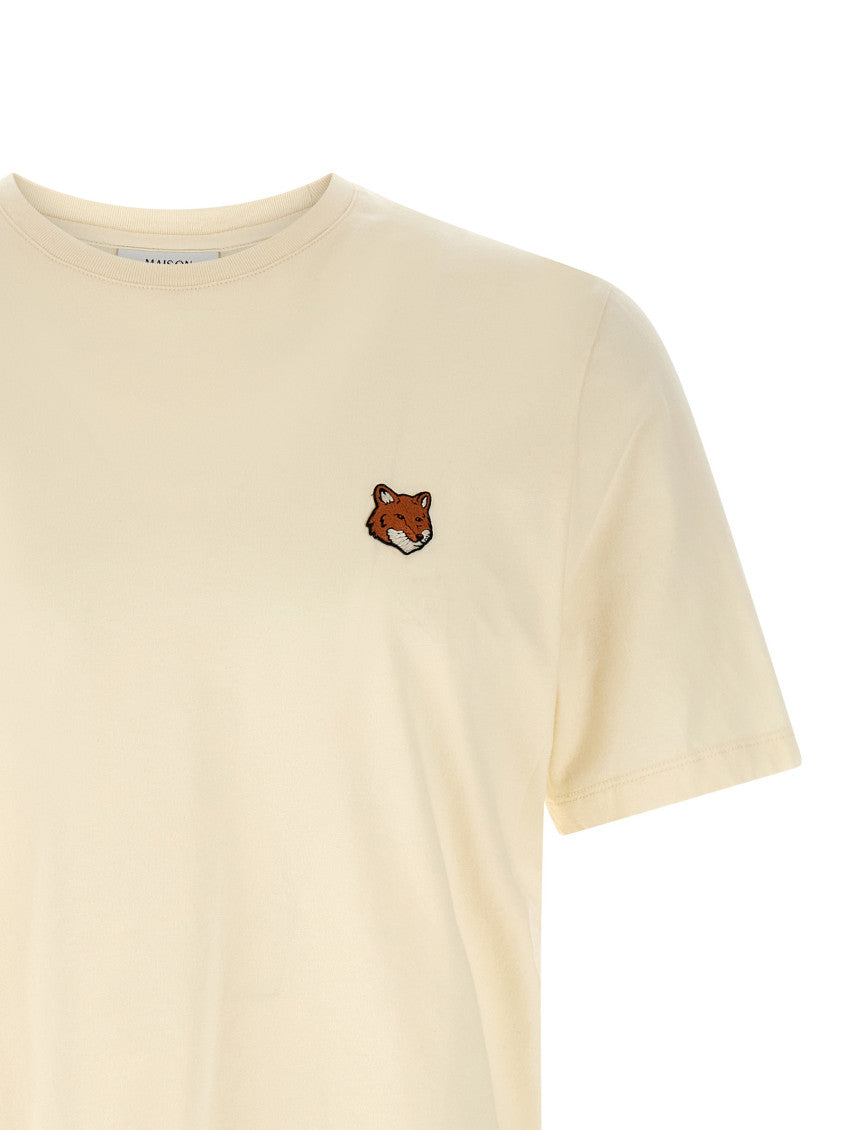 Beige Crew Neck T-Shirt 3