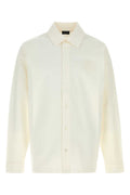 Off White None Shirt Collar Polo 1
