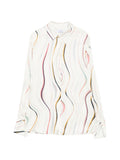 White Regular Printed Shirt 1