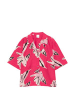 Red Printed cotton shirt 1