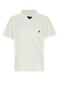 White Solid Shirt Collar Polo 1